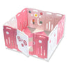 All Stars DUO 'Lite' Baby Playpen - Pink & White - Venture